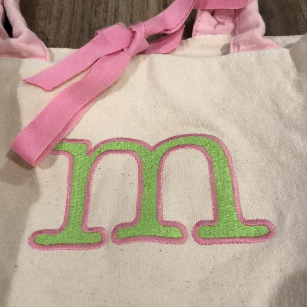 Monogrammed bag “M” - Picture 3 of 7